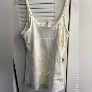Sweet Nothings Camisole. XL Cream with Gold. New Without Tag